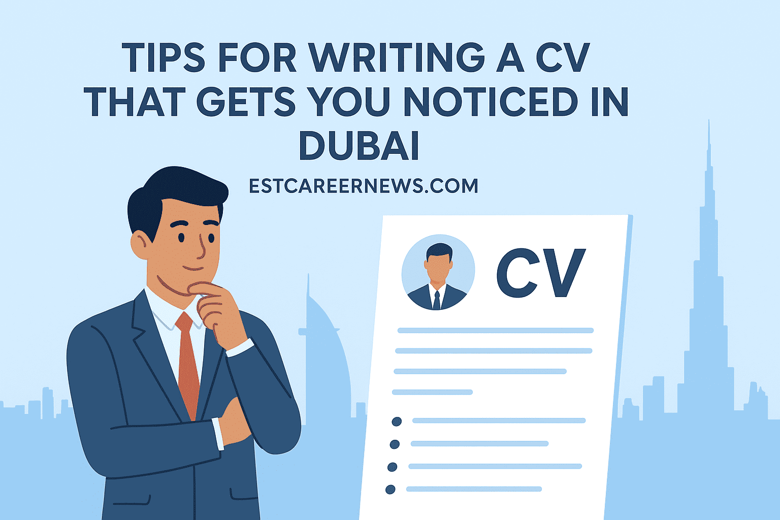 Tips for Writing a CV that Gets You Noticed in Dubai